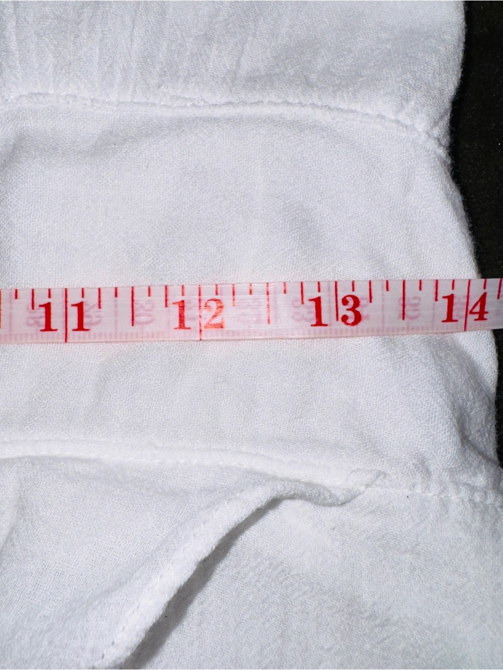 blanc du nil White Layered Cotton Hippie Boho Coastal V-Neck Midi Strap Dress - Picture 7 of 8